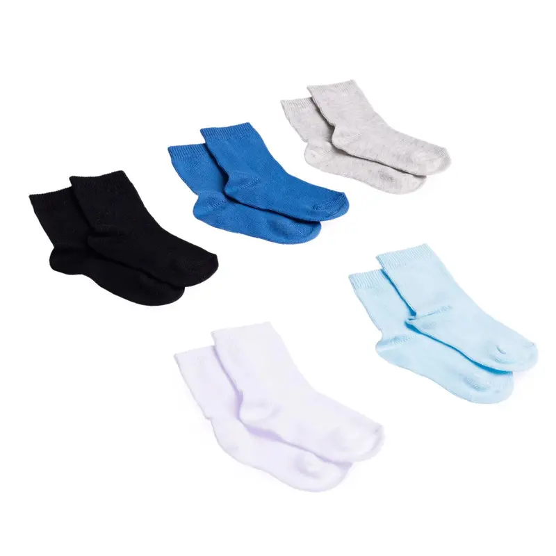 Hellobaby Boys 5-Pack Socks - Blue 4