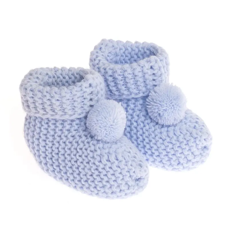 Hellobaby Boys Bootie - Light Blue 1