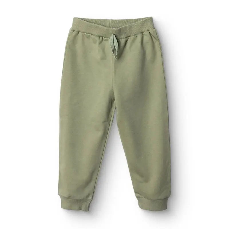 Hellobaby Boys Joggers Lace-Up Basic Long Leg - Khaki 1