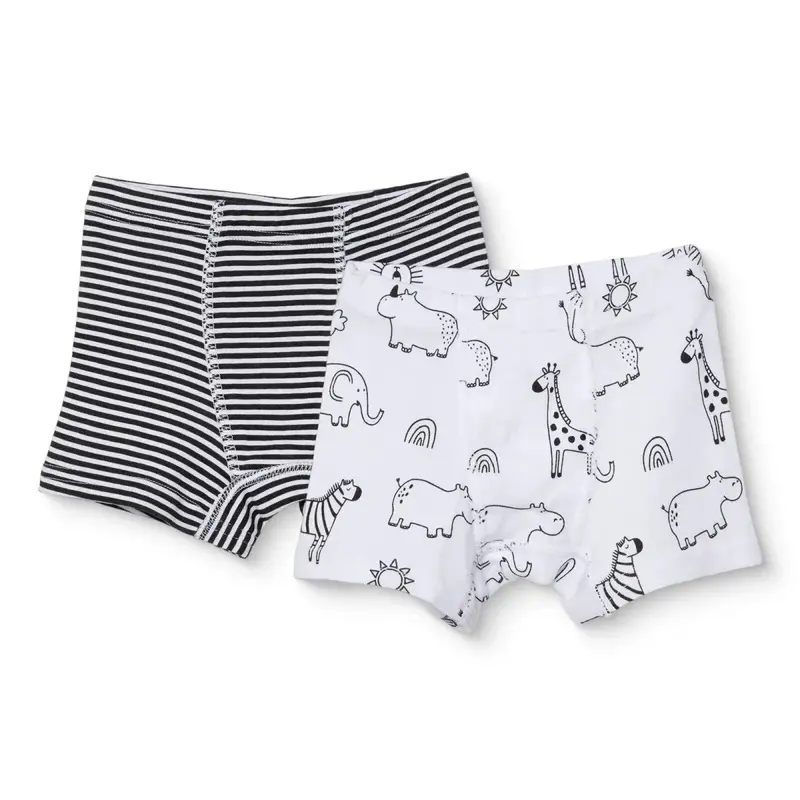 Hellobaby Boys Knickers - White Printed 1