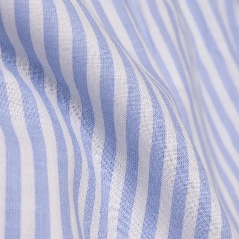 Hellobaby Boys Long Sleeve Pyjamas Set Striped With Buttons Peter-Pan Collar Long Leg Long Sleeve - Blue 6