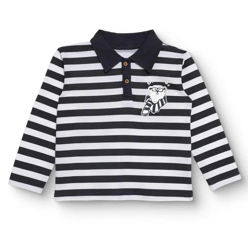 Hellobaby Boys Long Sleeve T-Shirt Anima - Ecru 1