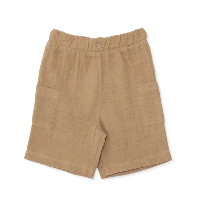 Hellobaby Boys Shorts Above The Knee - Brown 1