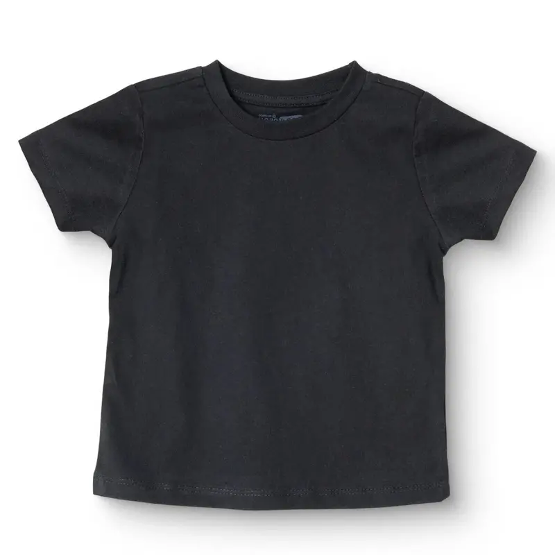 Hellobaby Boys T-Shirt Crew Neck Short Sleeve - Black 1
