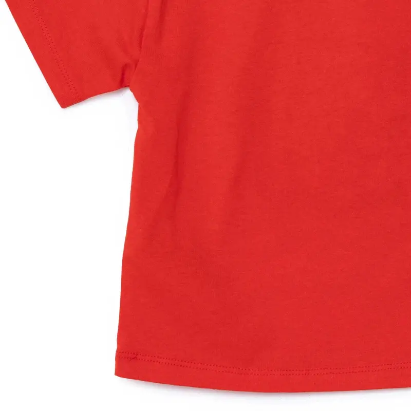 Hellobaby Boys T-Shirt Slogan I Love Dad Print Crew Neck Short Sleeve - Red 6