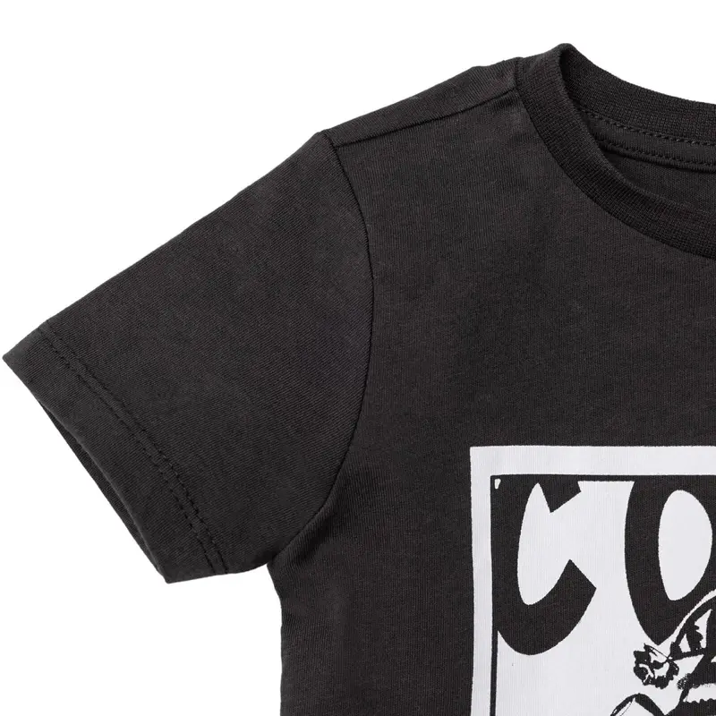 Hellobaby Boys T-Shirt & Trousers Set Bear Print Cool Boy Crew Neck Full Length Short Sleeve - Anthracite 4