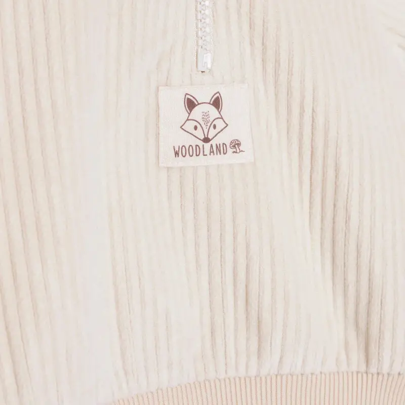 Hellobaby Boys Tracksuit Woodland Boy 2 High Neck Long Leg Long Sleeve - Beige 5