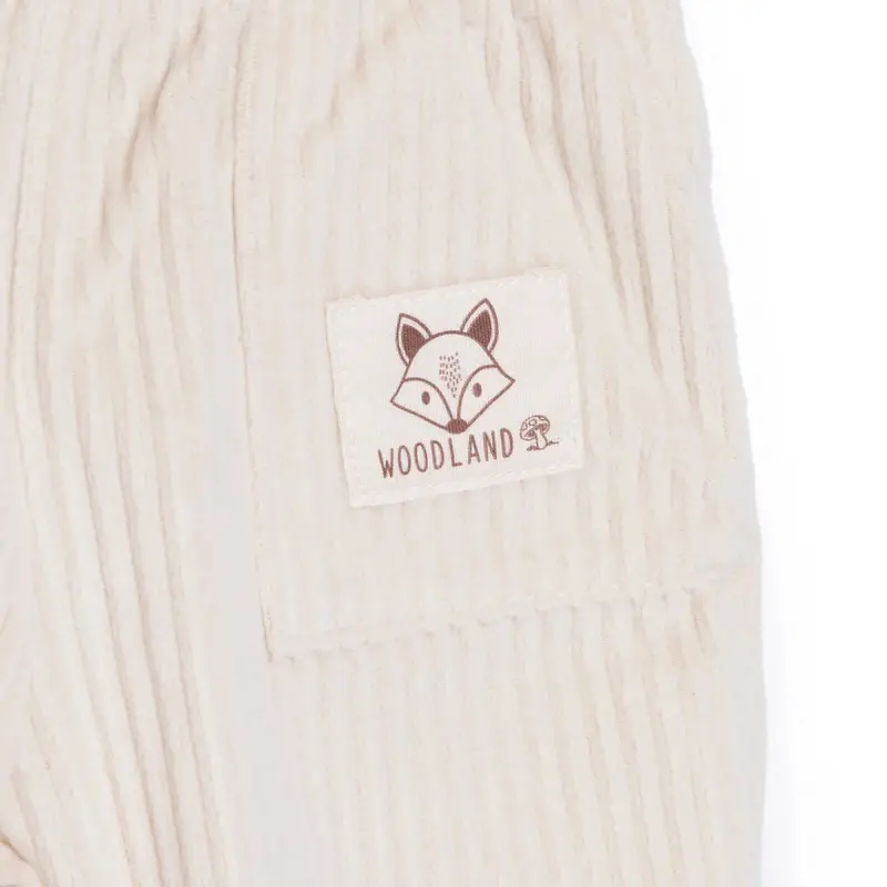 Hellobaby Boys Tracksuit Woodland Boy 2 High Neck Long Leg Long Sleeve - Beige 6
