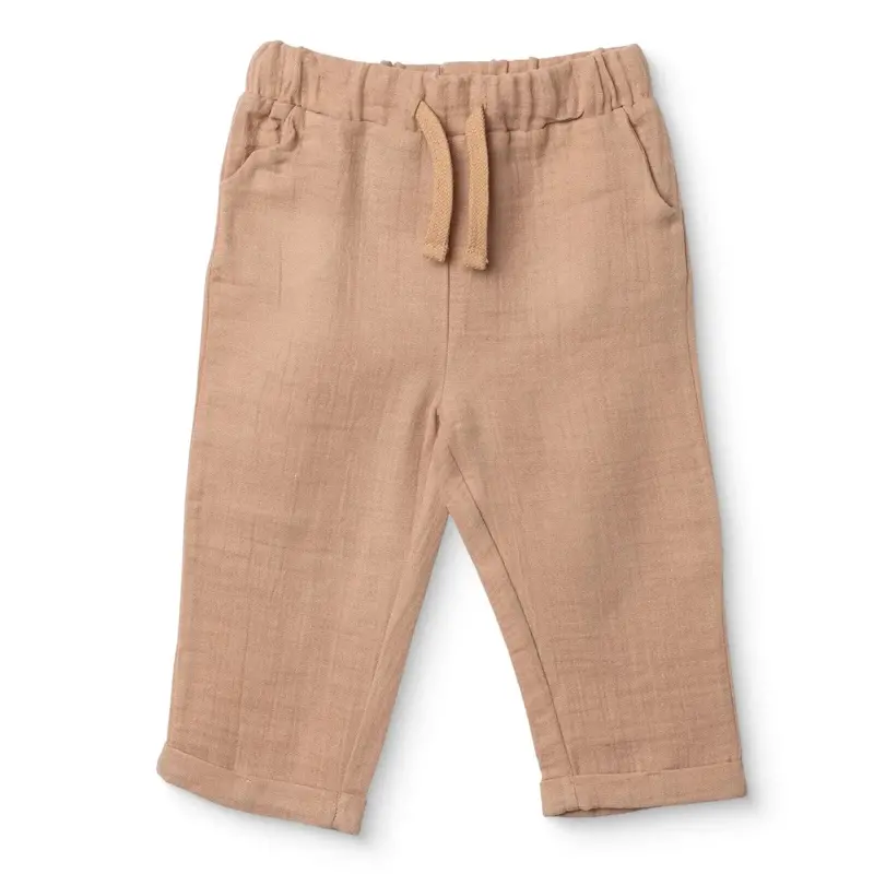 Hellobaby Boys Trousers Lace-Up Little Sailor Full Length - Beige 1