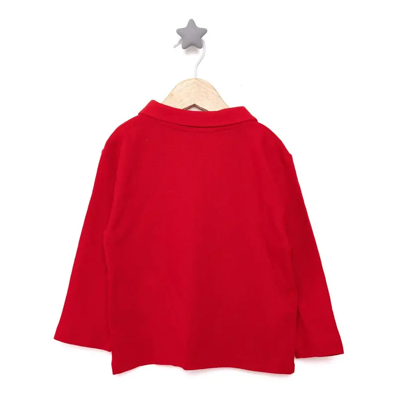 Hellobaby Celebration Unisex Long Sleeve Bodysuit - Red 2