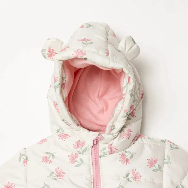 Hellobaby Floral Printed Girl Coat - Printed 3
