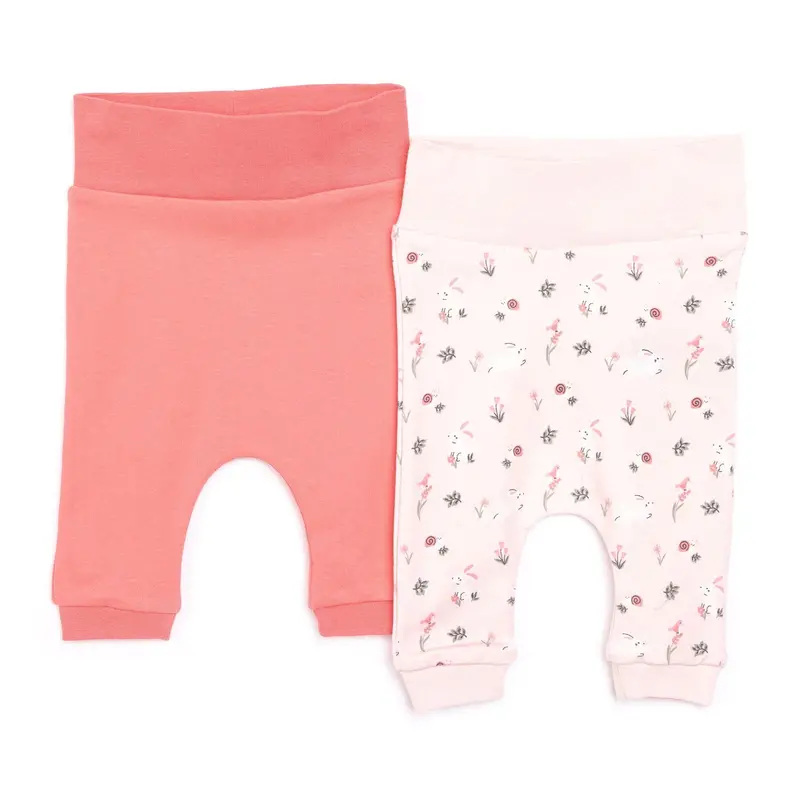 Hellobaby Girl 2 Piece Footles Bottom - Coral 1