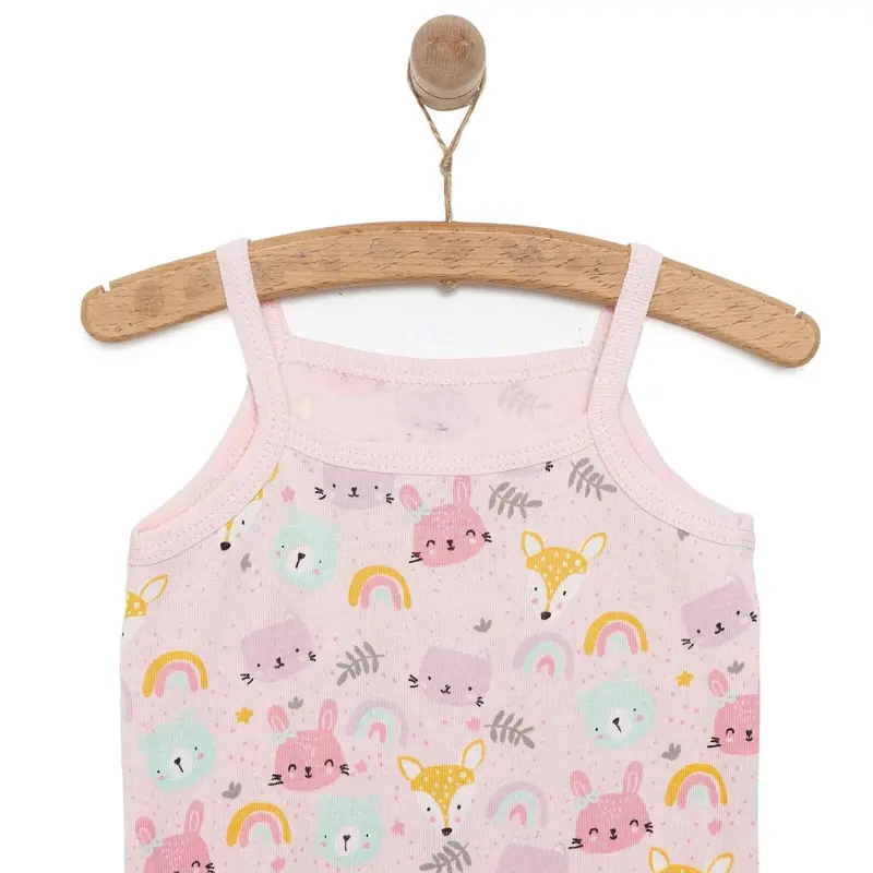 Hellobaby Girl Athlete Bodysuit - Pink 3