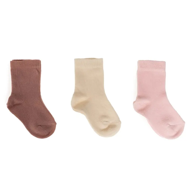 Hellobaby Girl Baby Socks 3 Pcs - Pink 1