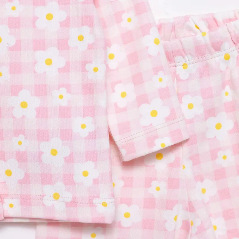 Hellobaby Girl Long Sleeve Pyjamas Set - Light Pink 4