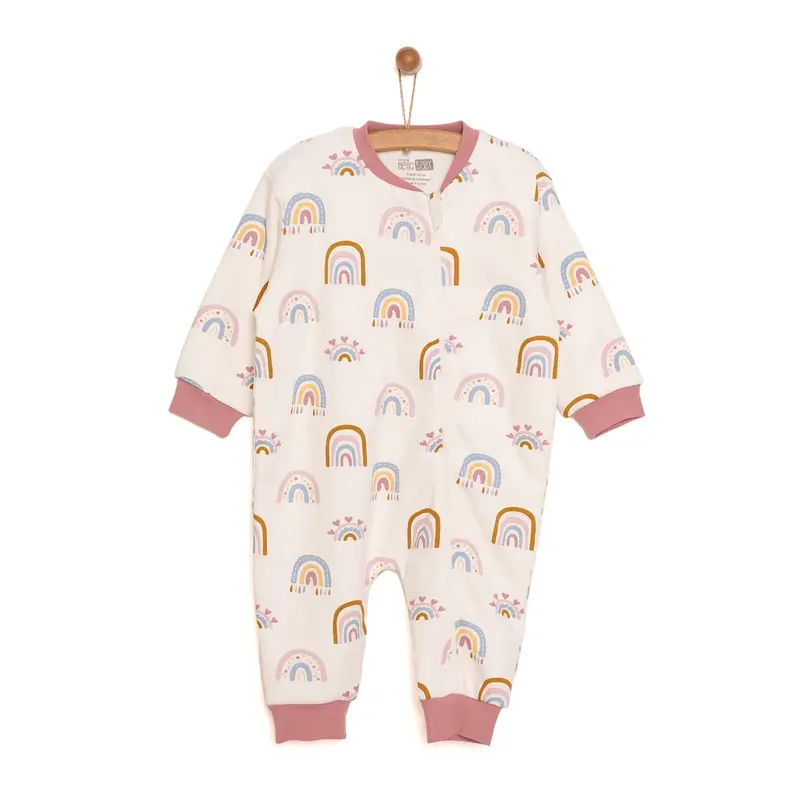 Hellobaby Girl Sleepsuit - Ecru 1
