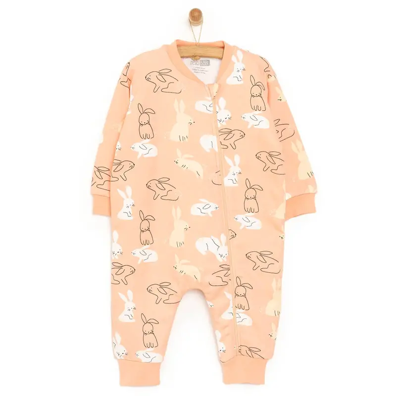Hellobaby Girl Sleepsuit - Light Pink 1