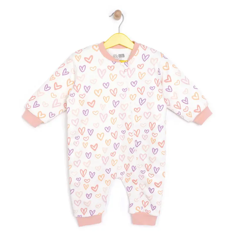 Hellobaby Girl Sleepsuit - Light Pink 1