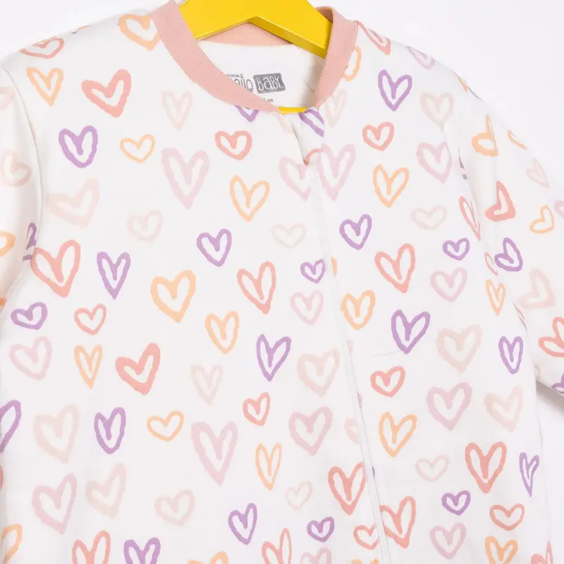 Hellobaby Girl Sleepsuit - Light Pink 3