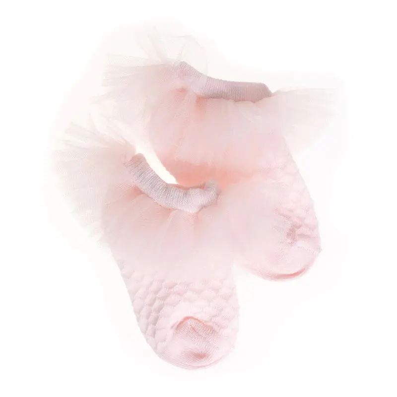 Hellobaby Girl Socks With Lace - Light Pink 1