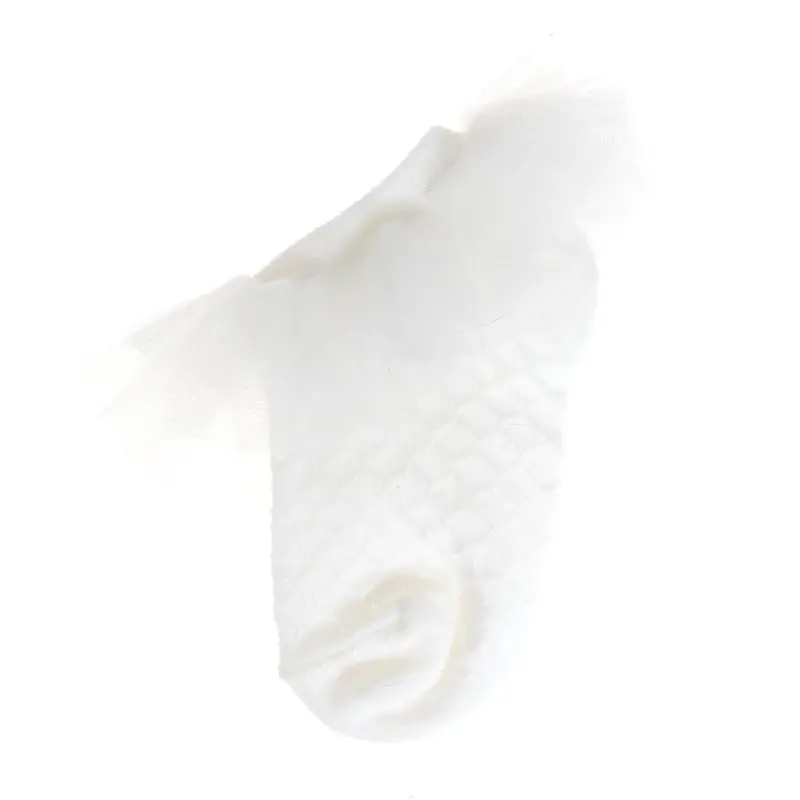 Hellobaby Girl Socks With Lace - White 5