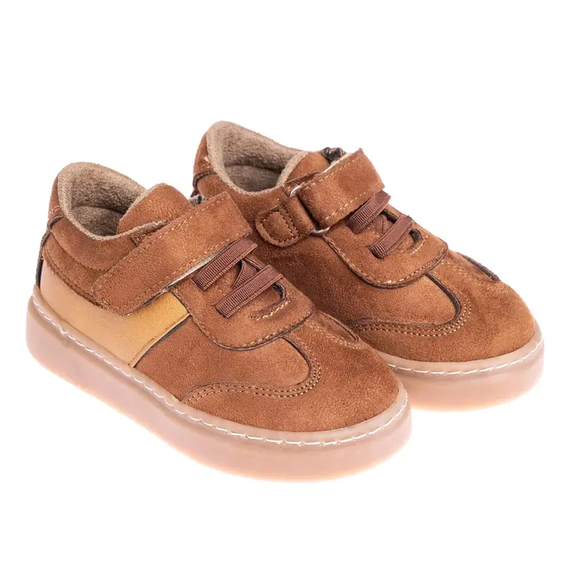 Hellobaby Girl Training Shoes - Light Brown 1