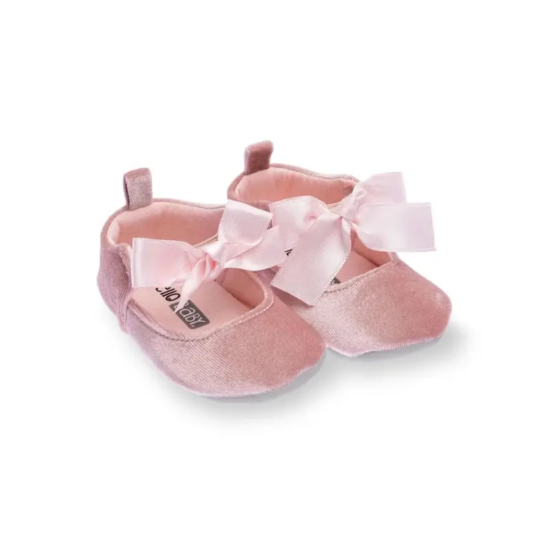 Hellobaby Girls Christmas Pre-Walker Shoes - Pink 1
