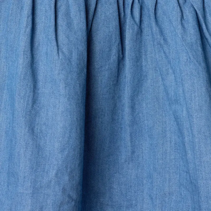 Hellobaby Girls Dress Fruit Print Lemonade Crew Neck Below The Knee Sleeveless - Indigo 6