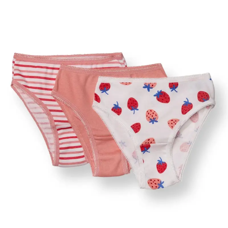 Hellobaby Girls Knickers Fruits - Light Pink 1