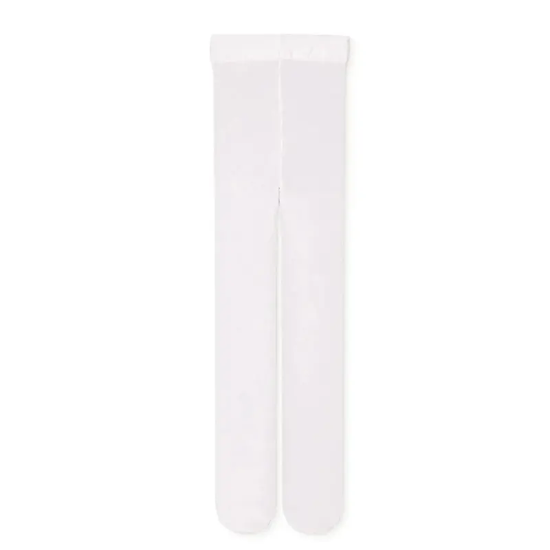 Hellobaby Girls Mesh Tights - White Printed 1