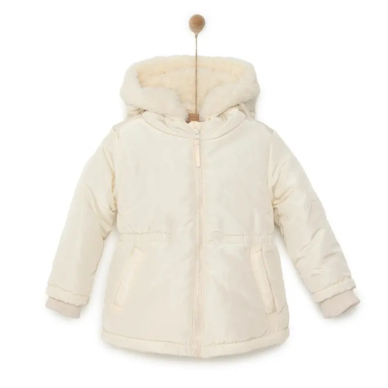 Hellobaby Hooded Coat - Beige 1