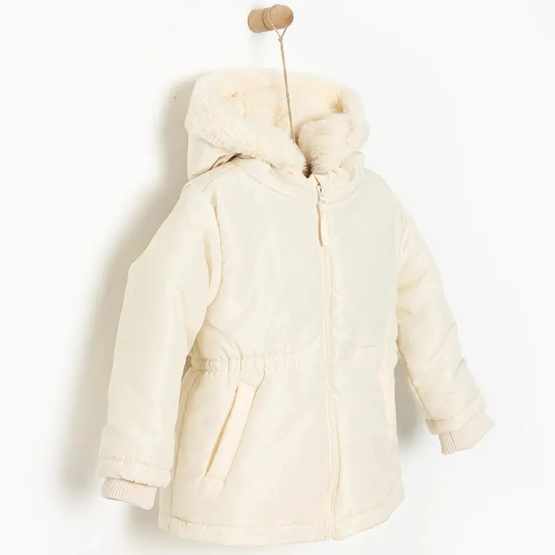 Hellobaby Hooded Coat - Beige 3