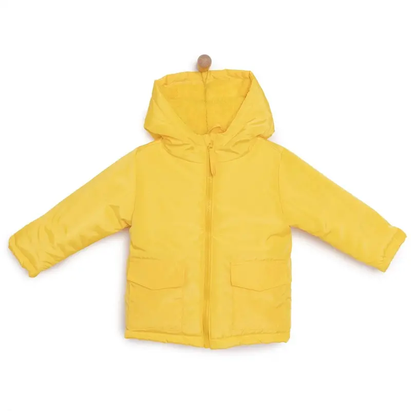 Hellobaby Hooded Coat - Yellow 1