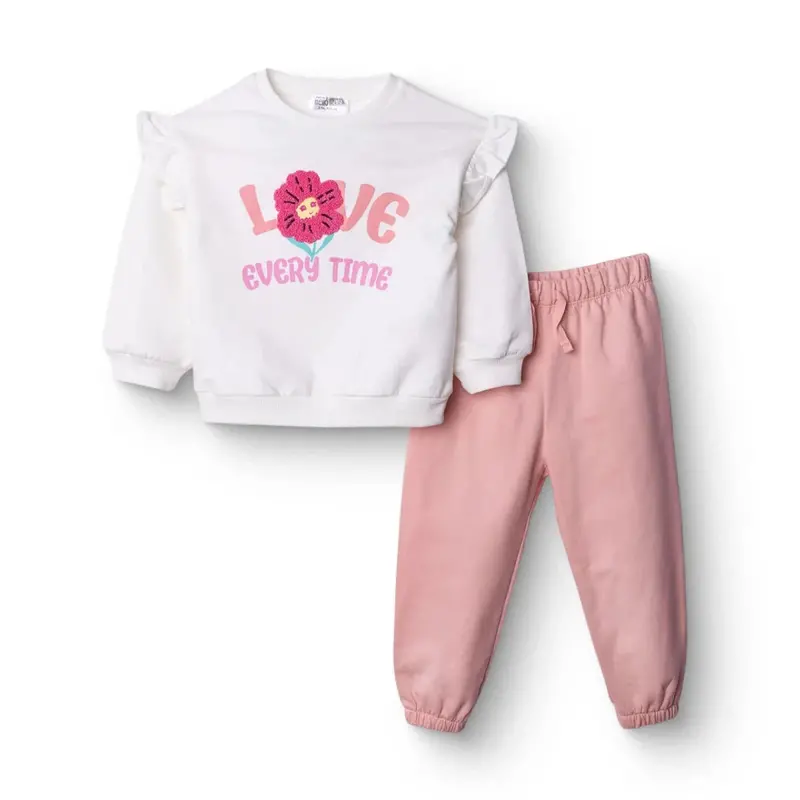 Hellobaby Jogging Set - Ecru 1