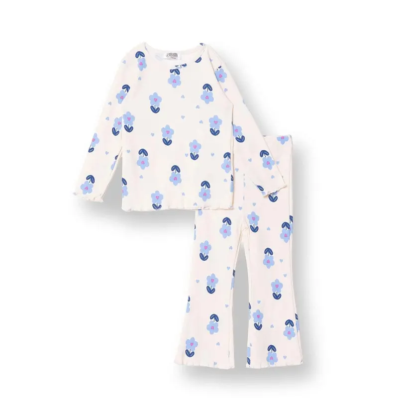 Hellobaby Jogging Set - Ecru Printed 1