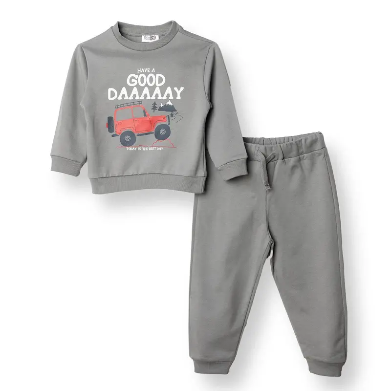 Hellobaby Jogging Set - Grey 1
