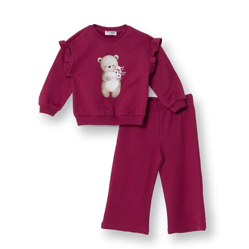 Hellobaby Jogging Set - Maroon 1