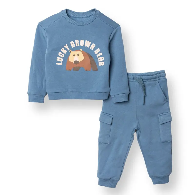 Hellobaby Jogging Set - Petrol Green 1