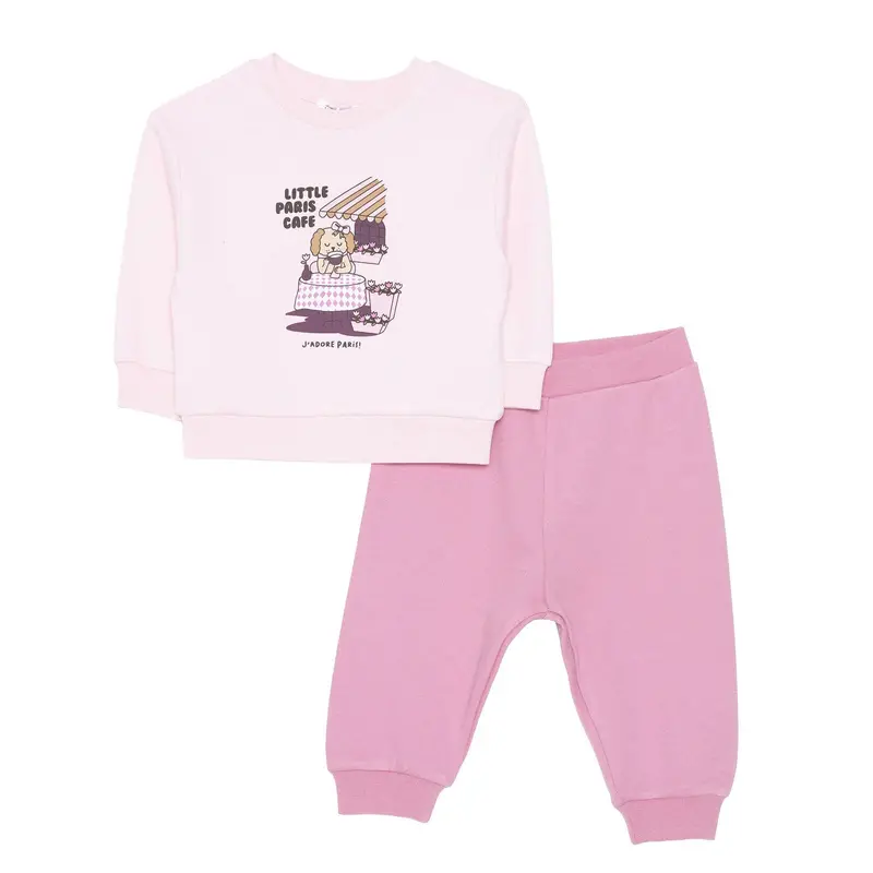 Hellobaby Jogging Set - Pink 1