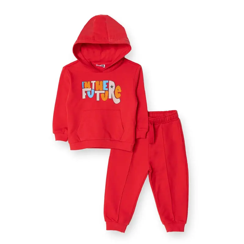 Hellobaby Jogging Set - Red 1