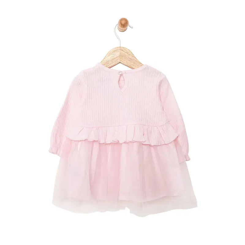 Hellobaby Little Life Newborn Girl Dress - Light Pink 2