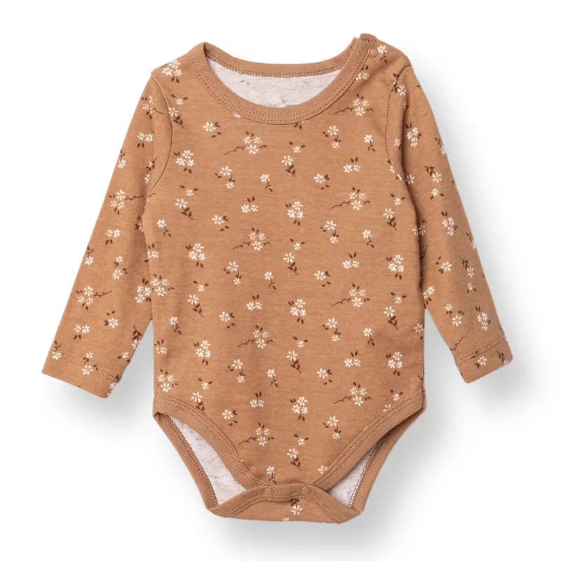 Hellobaby Long Sleeve Body - Brown 1