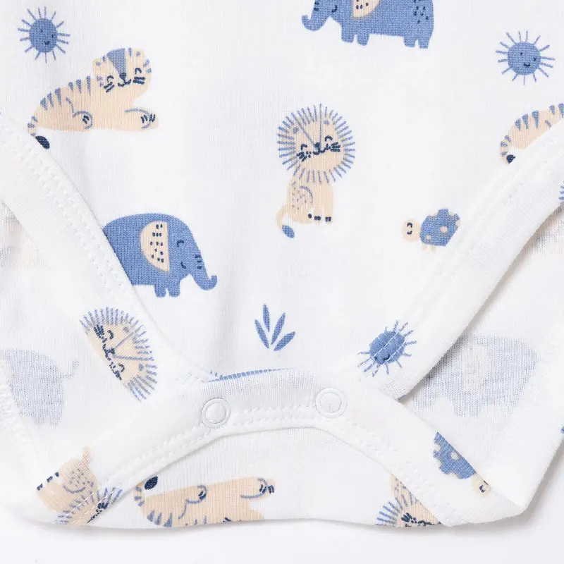 Hellobaby Long Sleeve Body - Ecru 6