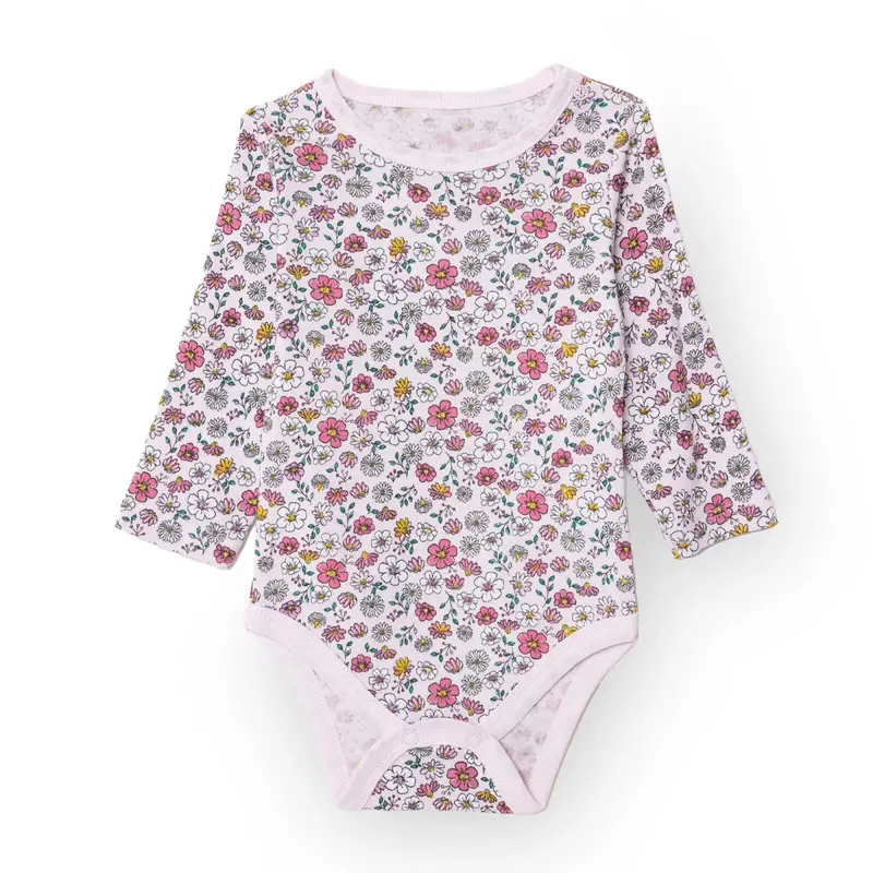 Hellobaby Long Sleeve Body - Light Pink 1