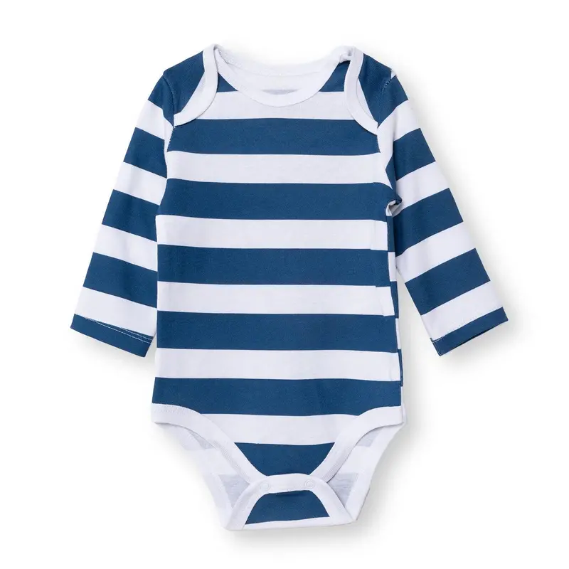 Hellobaby Long Sleeve Body - Navy Blue 1