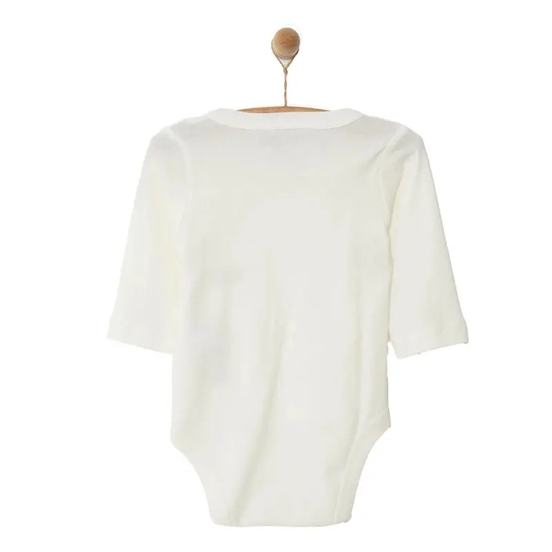 Hellobaby Long Sleeve Bodysuit - Ecru 3