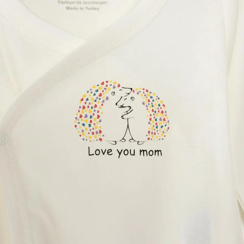 Hellobaby Long Sleeve Bodysuit - Ecru 4