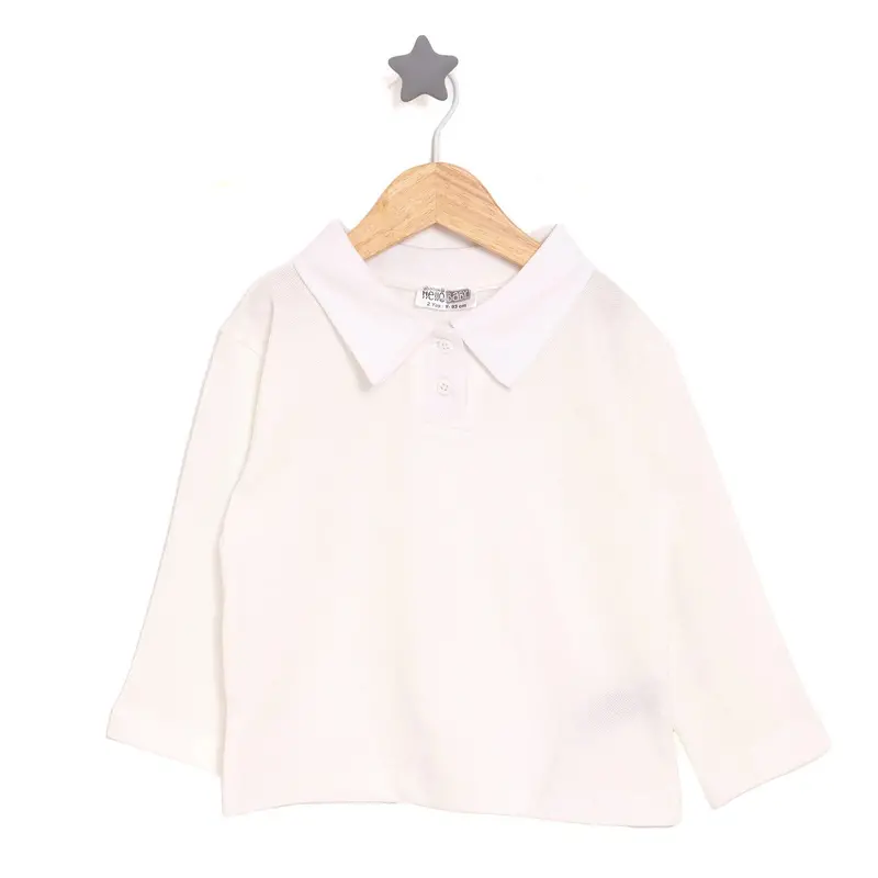 Hellobaby Long Sleeve T-Shirt - White 1