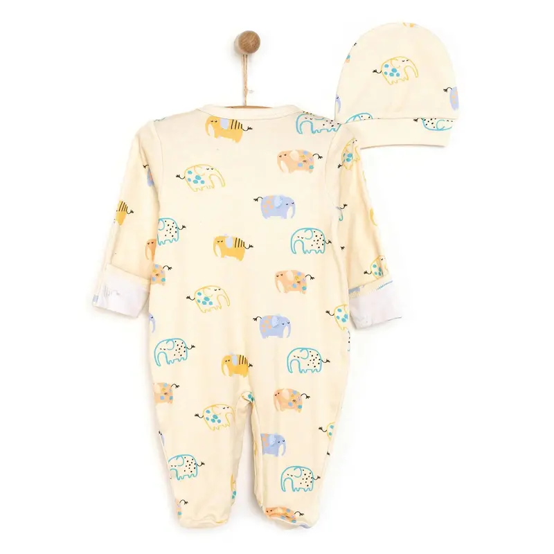 Hellobaby Newborn Boy Jumpsuit-Hat 2