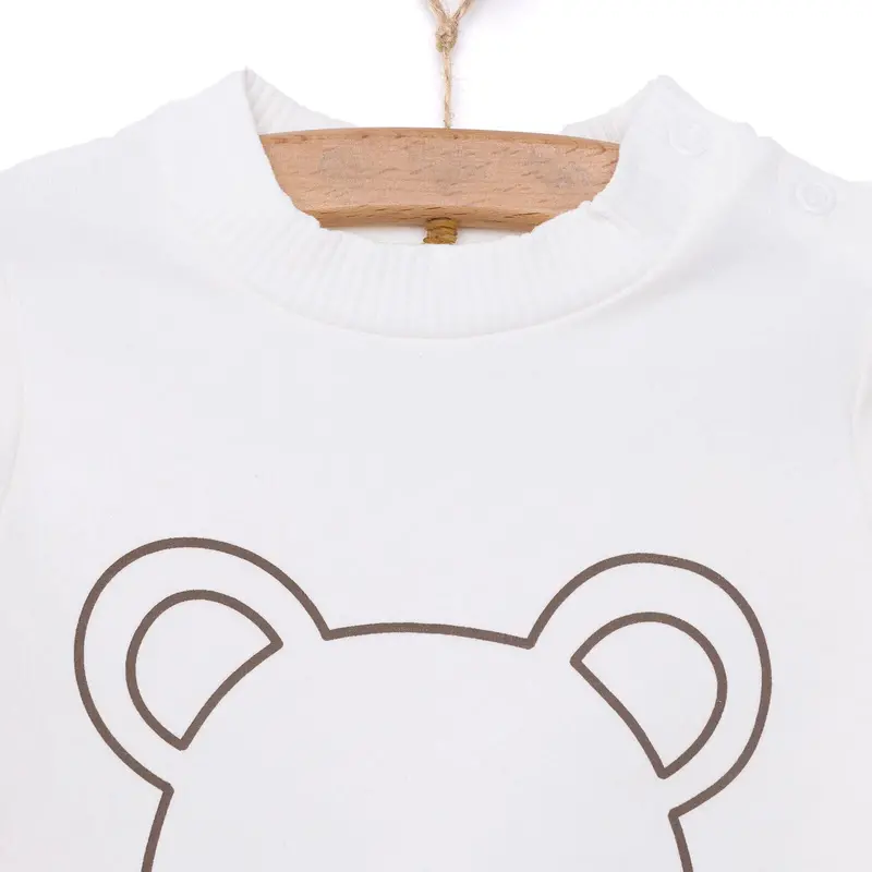 Hellobaby Newborn Girl Cat Printed Sweatshirt 3